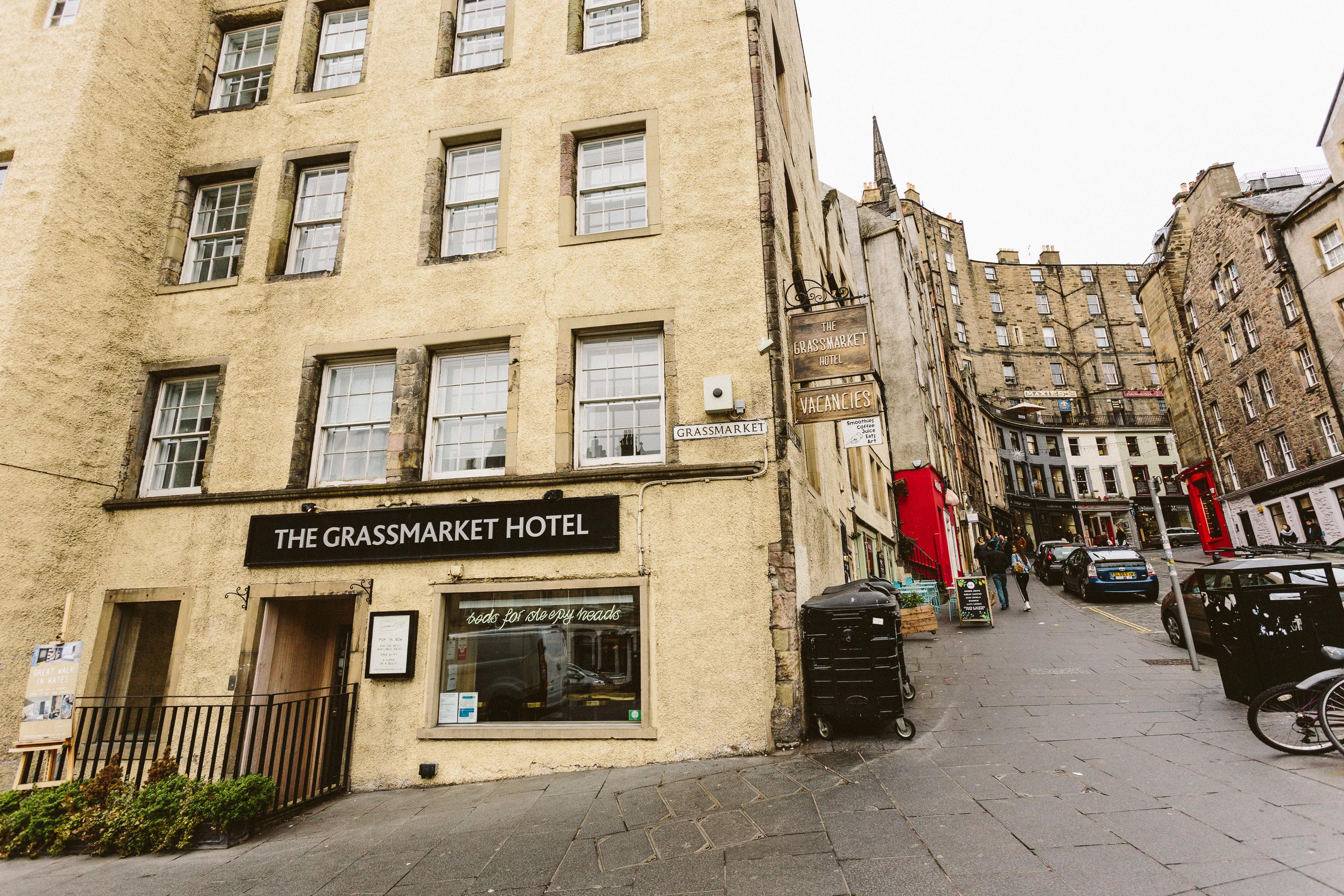 Grassmarket Hotel Edinburgh Eksteriør billede