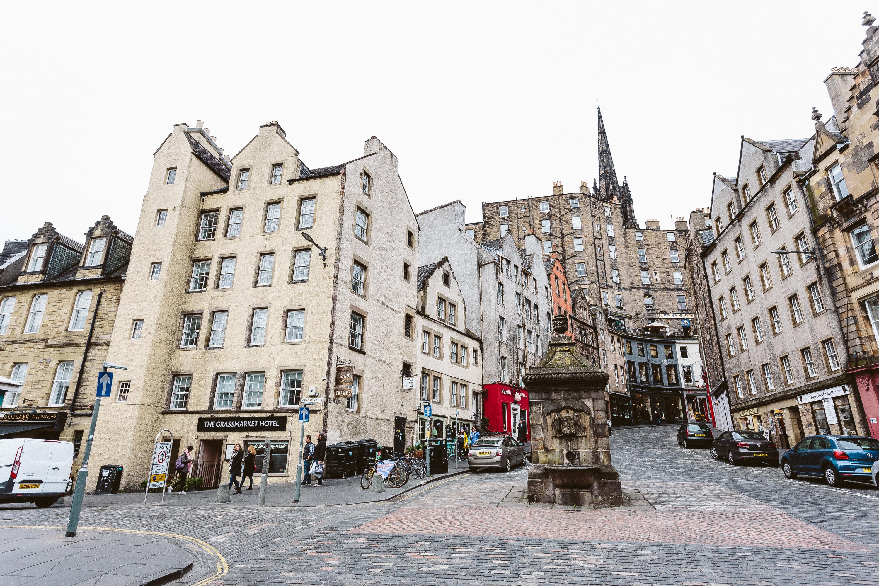 Grassmarket Hotel Edinburgh Eksteriør billede