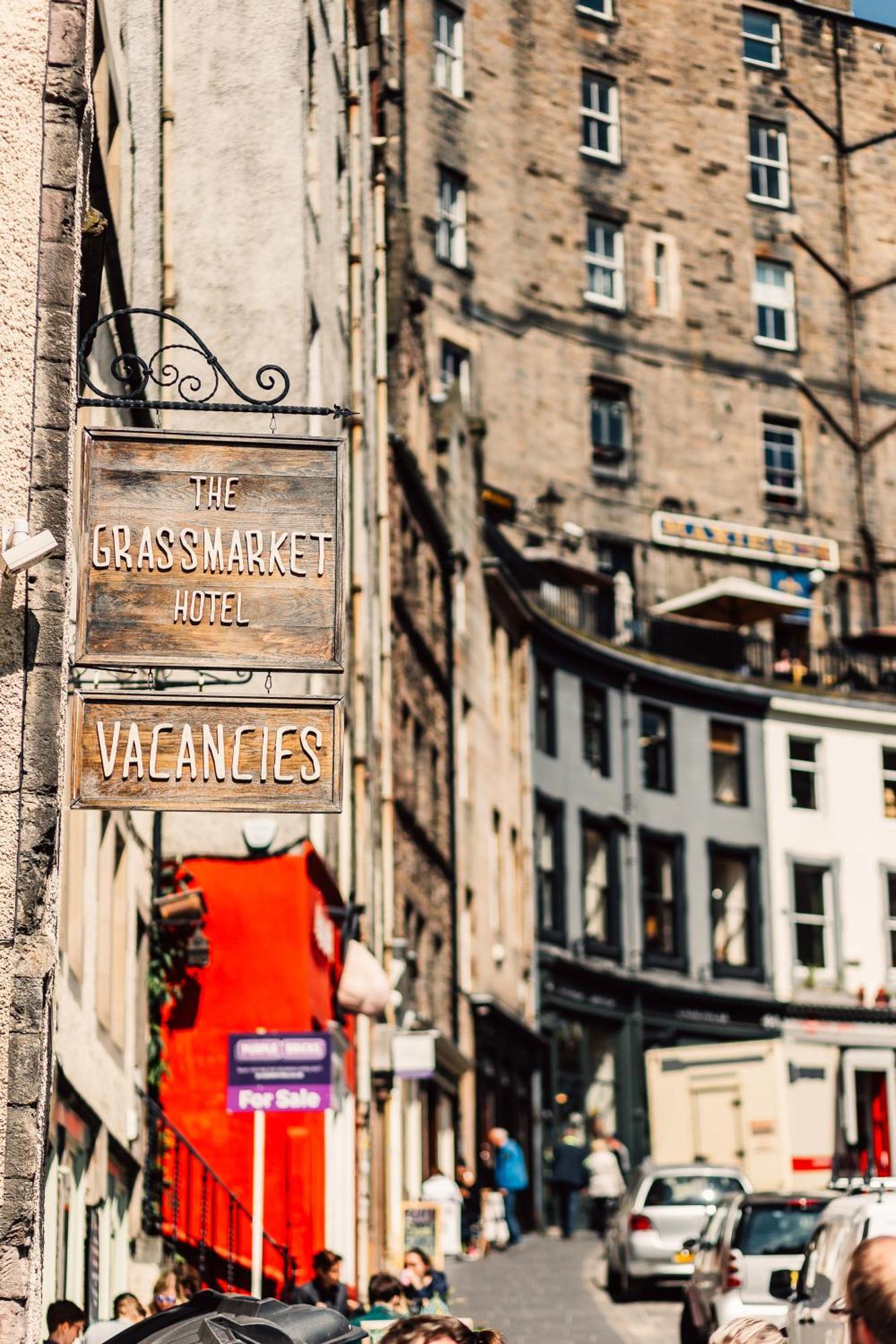 Grassmarket Hotel Edinburgh Eksteriør billede